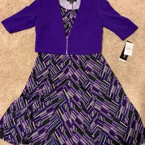 Women’s dress and matching blouse